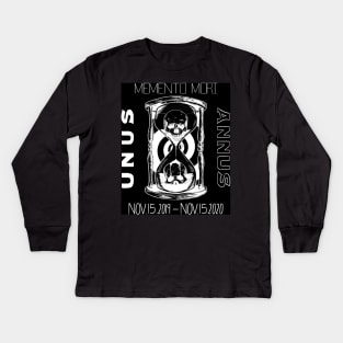 Memento Mori - Unus Annus (Inverted) Kids Long Sleeve T-Shirt